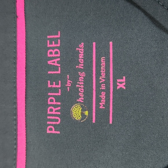 Healing Hands Scrub Teal Top XL Style 2172 - Picture 5 of 8